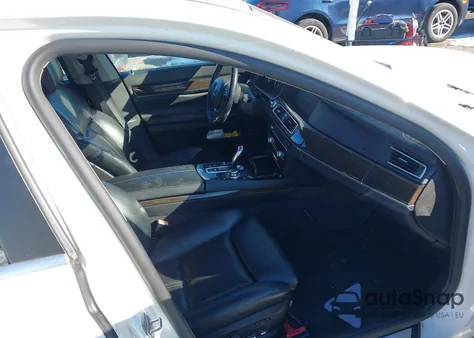 2012 BMW 750I xDrive from USA, damaged, VIN WBAKC6C54CC397187